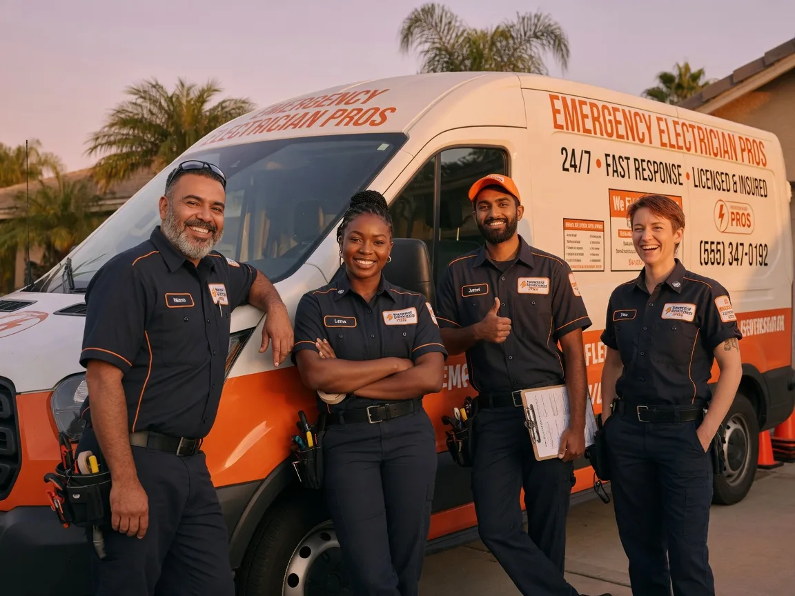 Emergency Electrician company in Fullerton, CA